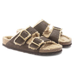 Birkenstock Arizona Bold Shearling Nubuck Leather pair view