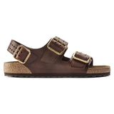 Birkenstock Milano Natural Leather side view