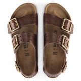 Birkenstock Milano Natural Leather top view