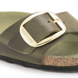 Birkenstock Madrid Big Buckle Oiled Leather Sandal