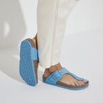 Gizeh Big Buckle Natural Leather Patent - BIRKENSTOCK