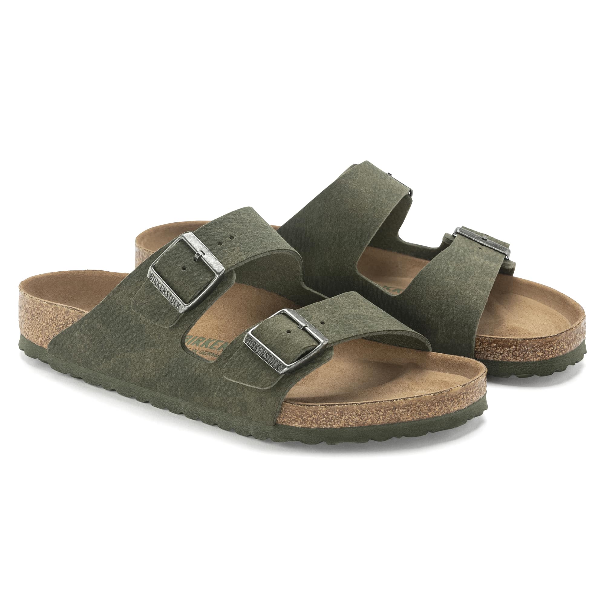 1024550 Buy Green Arizona Microfibre Vegan Sandal | BIRKENSTOCK