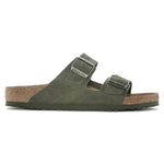 Birkenstock Arizona Vegan Green Micro Fibre Sandal Side Look