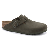 Birkenstock Boston Clog In Green And Thyme Color