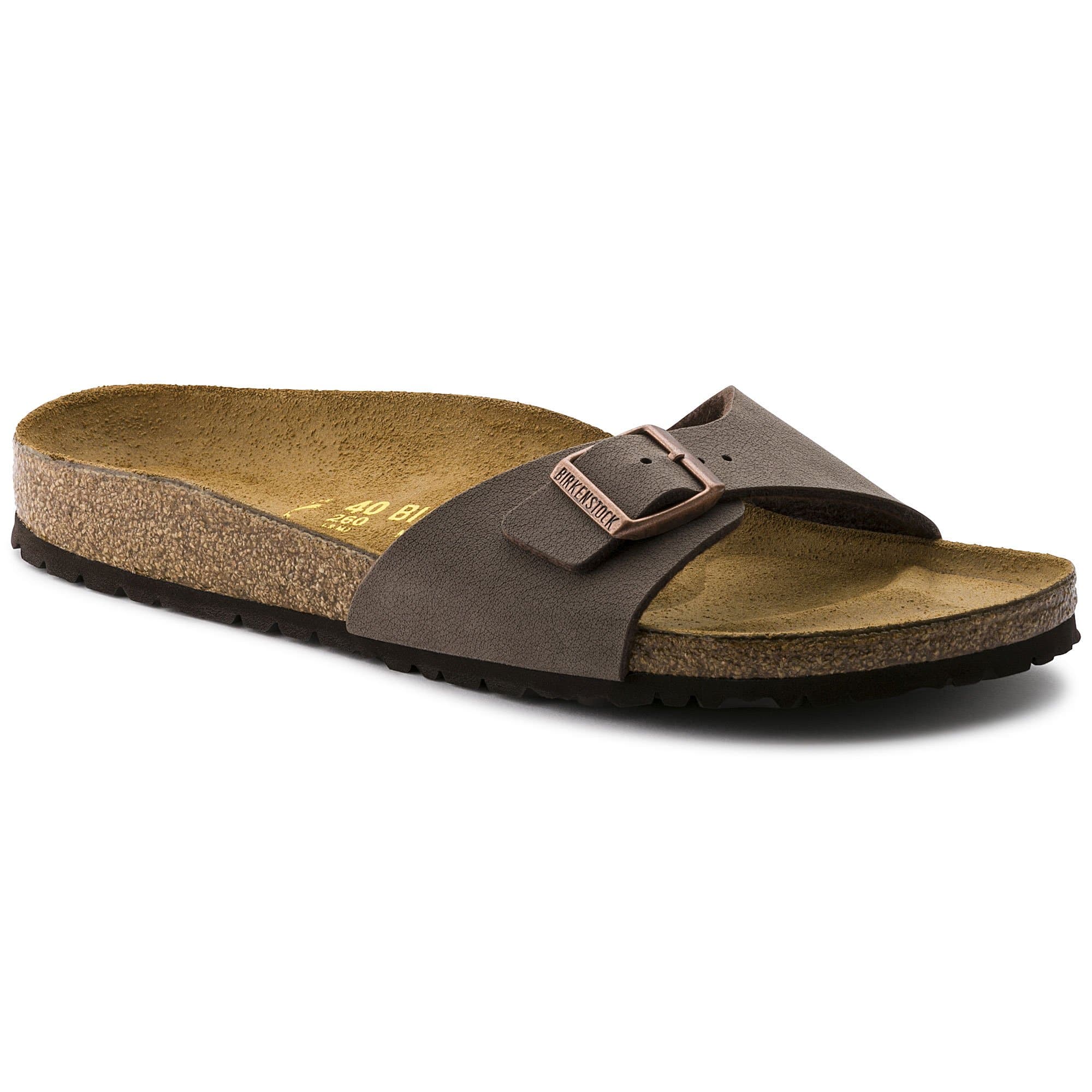 Birkenstock Strap For Male Madrid Birko-Flor Nubuck
