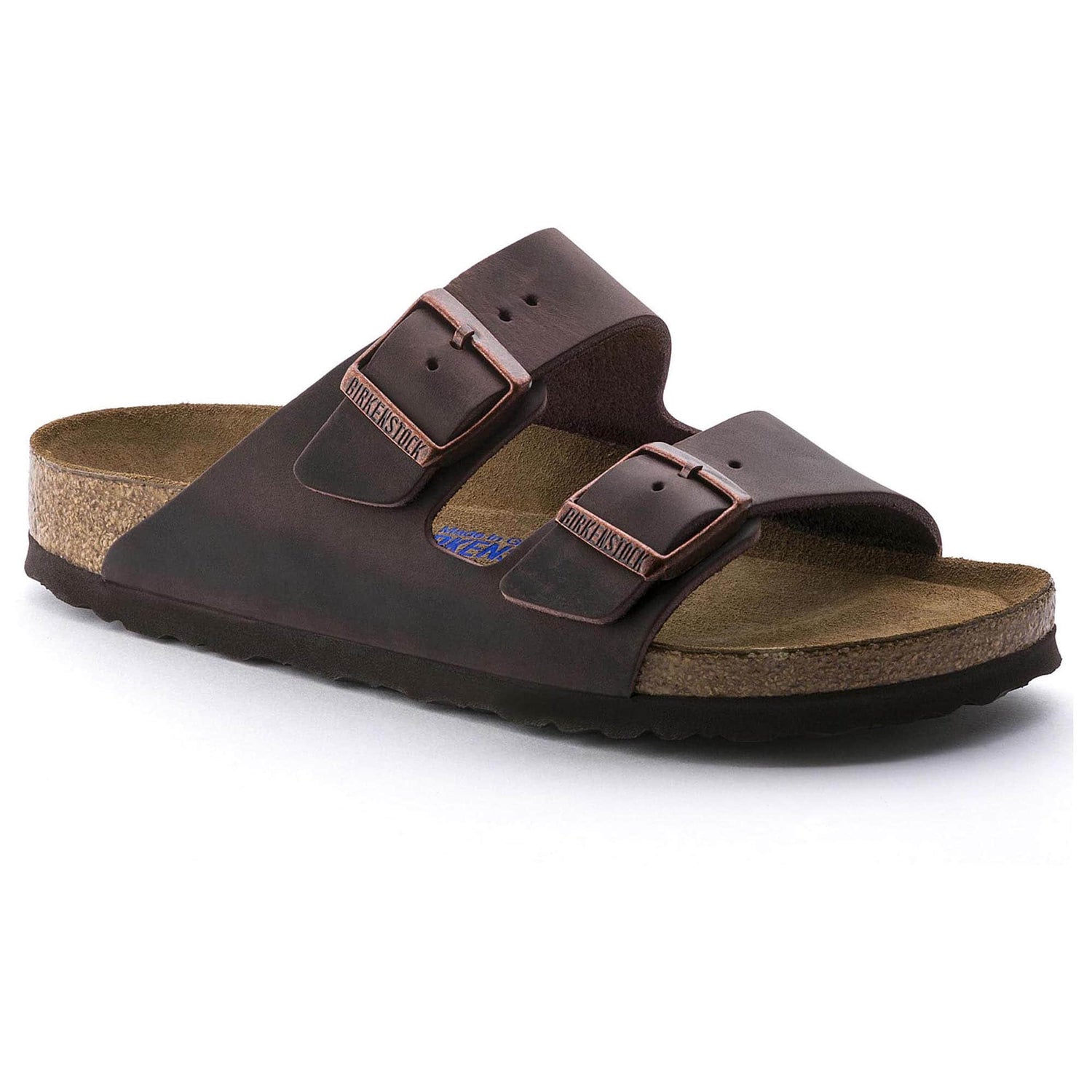 Buy Brown Brown/Habana Arizona Soft Footbed Oiled Leather Online