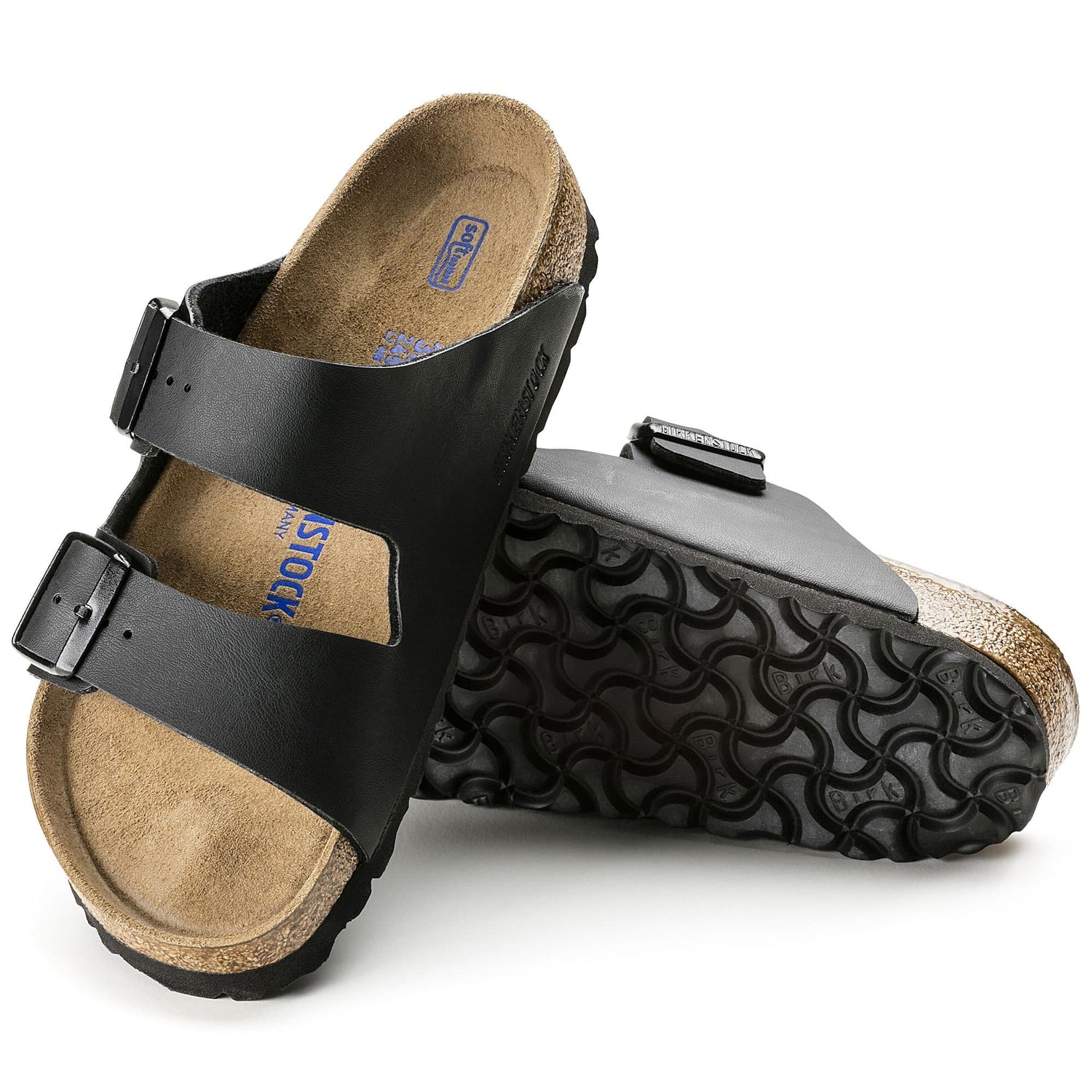 BIRKENSTOCK Arizona Birko-Flor Sandals Black And Blue