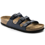 BIRKENSTOCK Florida Soft Footbed Birko-Flor Blue Sandal