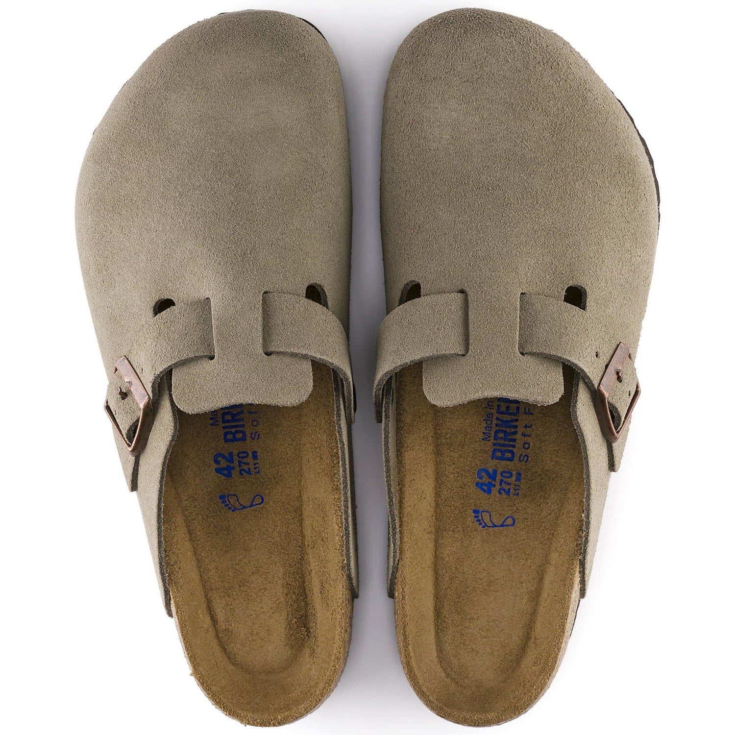 Birkenstock Boston Soft Footbed Suede Leather Clogs photo 2