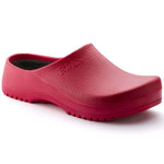 Birkenstock Red Super-Birki Polyurethane Clog